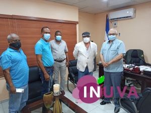 Visita al INUVA del exsenador de Haití, Sr. Rudolph Henry Boulos.