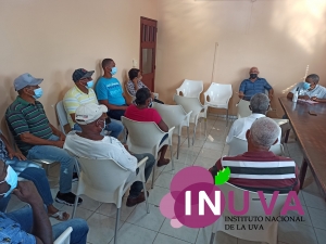 Reunión con los Productores de uva y vino.